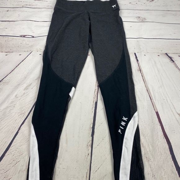 VS Dark‎ Grey Mesh Leggings - Picture 3 of 14